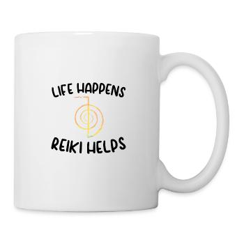 Reiki Gift Idea | Reiki Master Reiki Crystals - Mug - white - Right