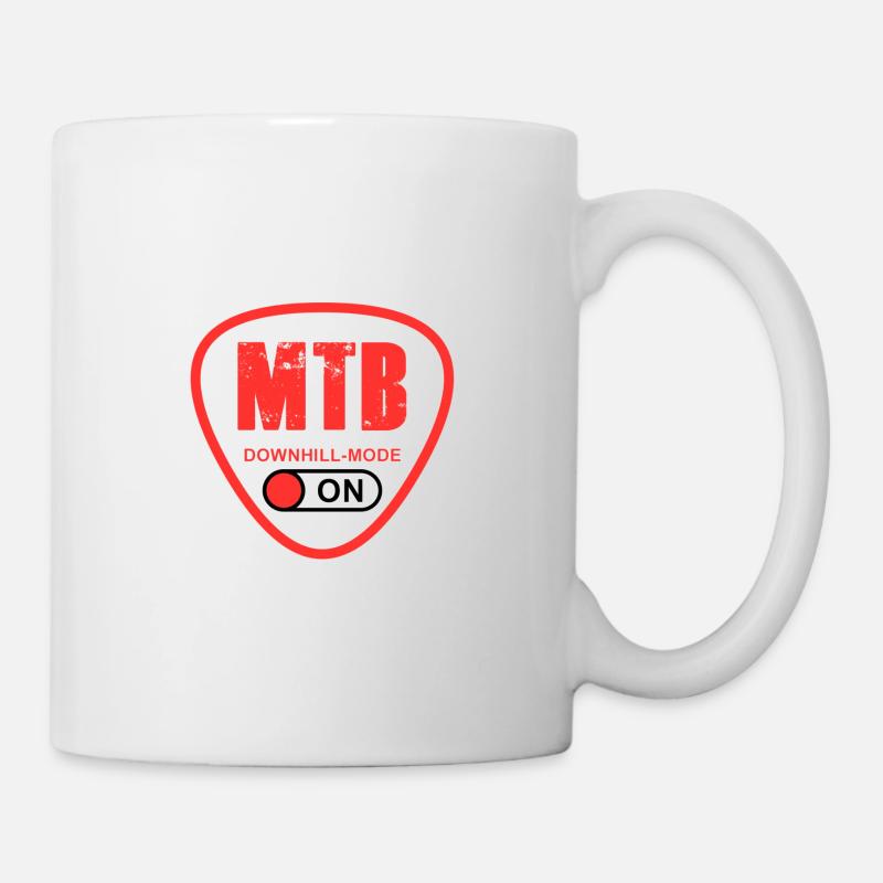 VTT - Mug blanc - blanc