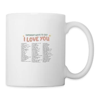 Ehemann Ehefrau Verheiratet Wege Ich liebe dich - Tasse - Weiß - Rechts