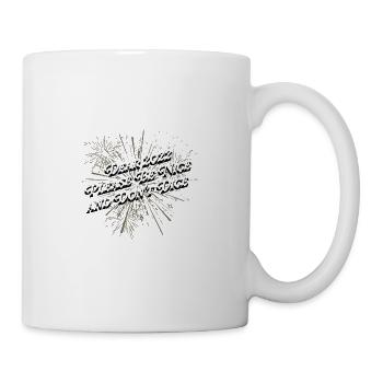 2022 Please be nice and don't roll the dice Happy New - Mug - white - Right