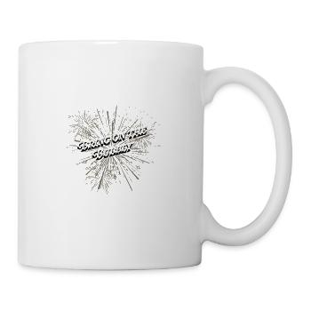 Apportez le pétillant joyeux Nouvel An sp - Mug blanc - blanc - Droite