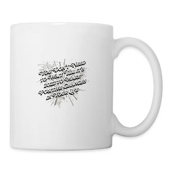 I don't have to wait until 2022 motivating Z - Mug - white - Right
