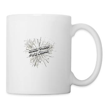 2022 Nous voici à nouveau une bonne année - Mug blanc - blanc - Droite