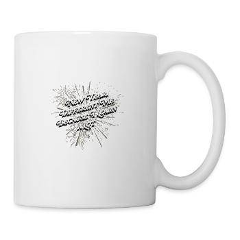 Different me because I have a lot of happy new year myself - Mug - white - Right