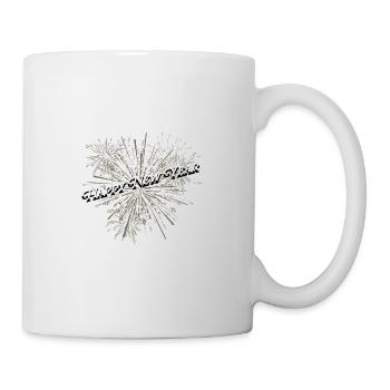 Bonne année Nye Party Retrouvailles du Nouvel An Holi - Mug blanc - blanc - Droite