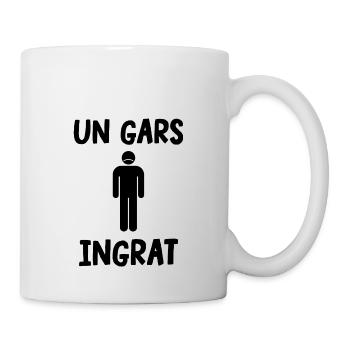 un gars ingrat - Mug blanc - blanc - Droite