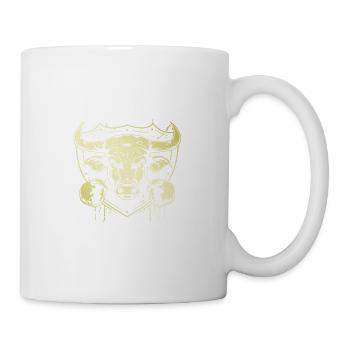 Bulle Stier Boxer - Tasse - Weiß - Rechts