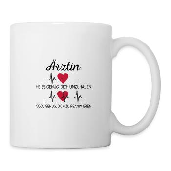 Ärztin - Tasse - Weiß - Rechts