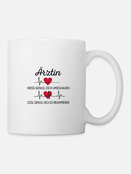 Ärztin - Tasse - Weiß