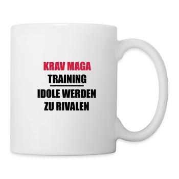 Krav Maga - Tasse - Weiß - Rechts