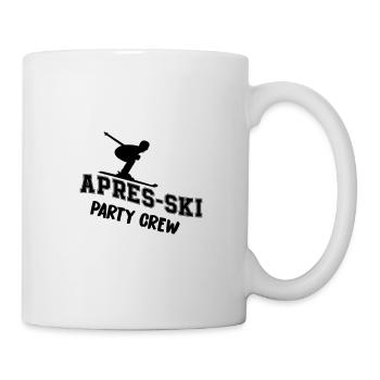 apres ski party crew - Tasse - Weiß - Rechts