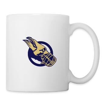 course levrier chien logo 5 - Mug blanc - blanc - Droite