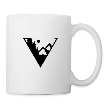 Adler Hawk arquila Mountain Triangle - Mug - white - Right