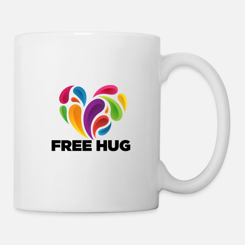 Free hug - Mug - white