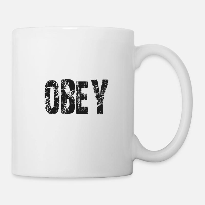Obey - Mug - white