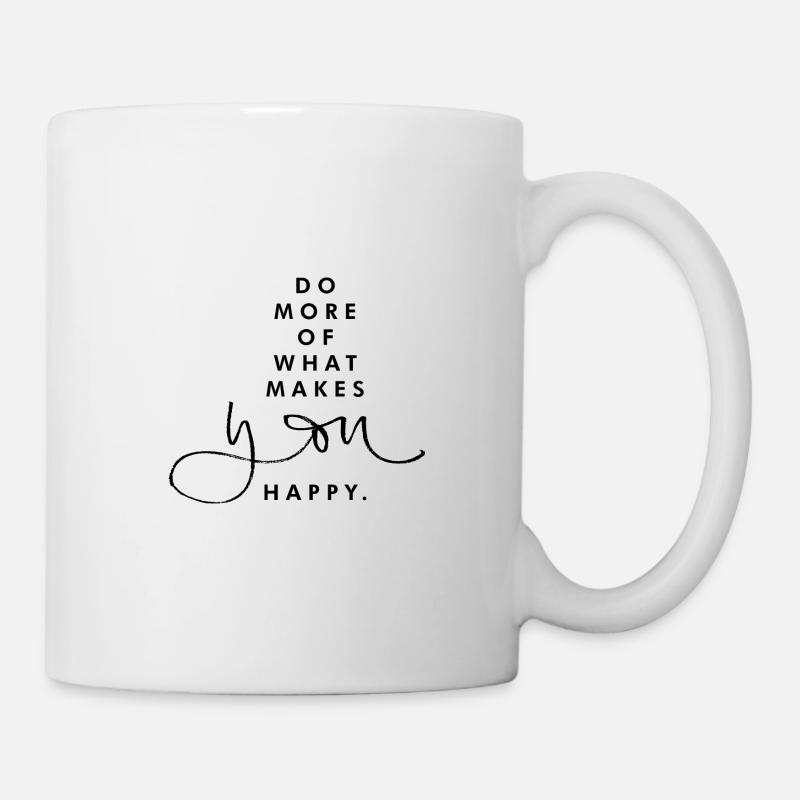 HEUREUX - Mug blanc - blanc