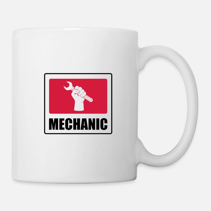 Mechaniker - Tasse - Weiß