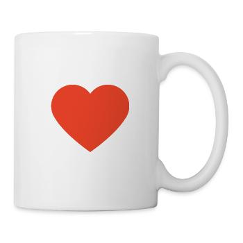 Polar - heart - Mug blanc - blanc - Droite