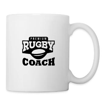 Rugby Trainer Shirts | Rugby Sport Team Geschenke - Tasse - Weiß - Rechts