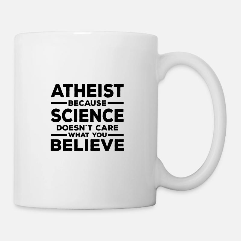 Atheisten - Tasse - Weiß