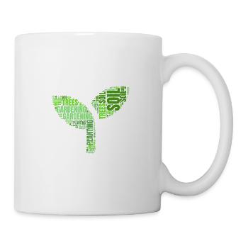 Cheerful open inspirational quote - Mug - white - Right