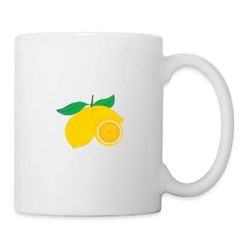 Ironically, lemon summer -lemonade -fruits say - Mug - white - Right