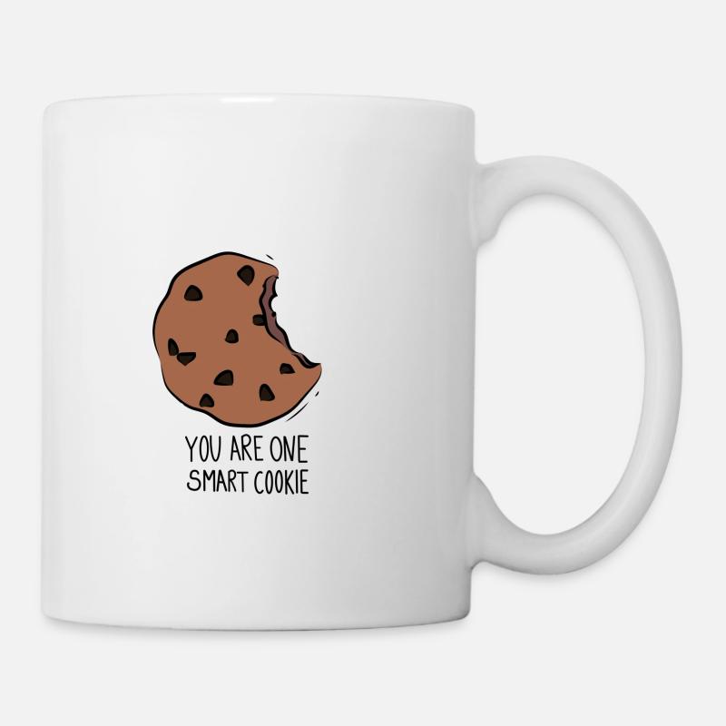 Vous êtes un cookie intelligent - Mug blanc - blanc