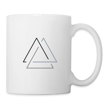 Berge Triangel – im Dreiklang - Tasse - Weiß - Rechts
