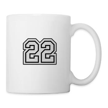 22 - Tasse - Weiß - Rechts