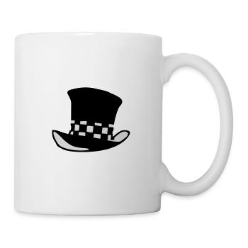 Verrückter Hutmacher - Tasse - Weiß - Rechts
