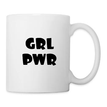 GirlPower - Tasse - Weiß - Rechts