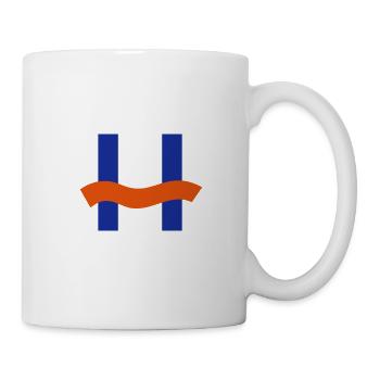 H Boot Signes de classe - Mug blanc - blanc - Droite