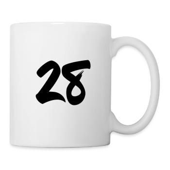 28 - Tasse - Weiß - Rechts