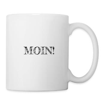 Moin Moin! - Tasse - Weiß - Rechts