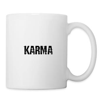 Karma - Tasse - Weiß - Rechts