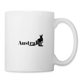Australien - Tasse - Weiß - Rechts