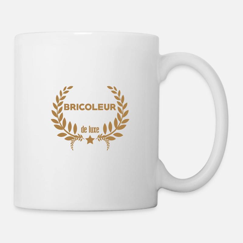 Bricoleur de luxe - Mug blanc - blanc