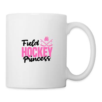 Feldhockey - Tasse - Weiß - Rechts