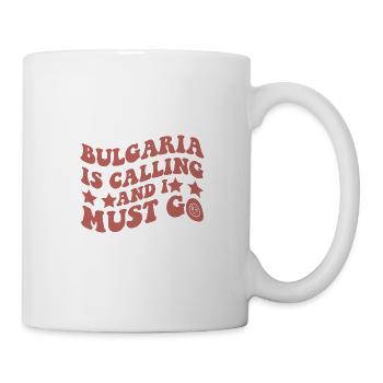 Drapeau bulgare Bulgare Balkans Sables d’Or Sonn - Mug blanc - blanc - Droite