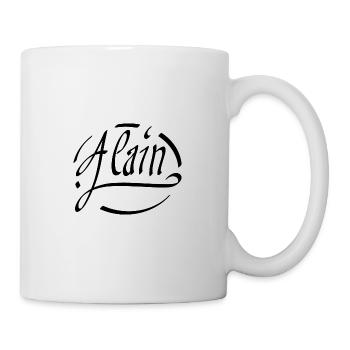 Alan - Tasse - Weiß - Rechts
