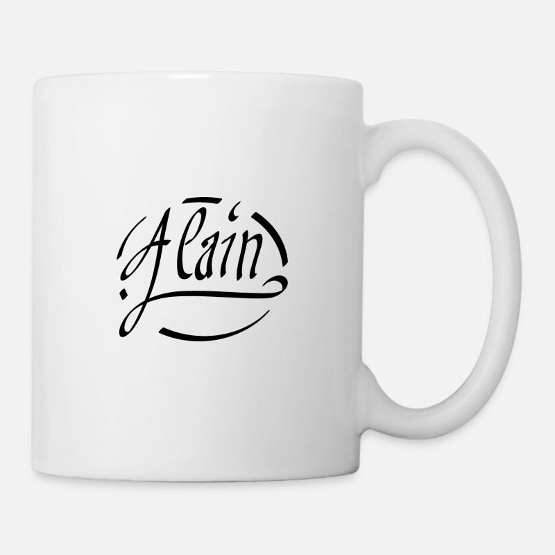 Alain - Mug blanc - blanc