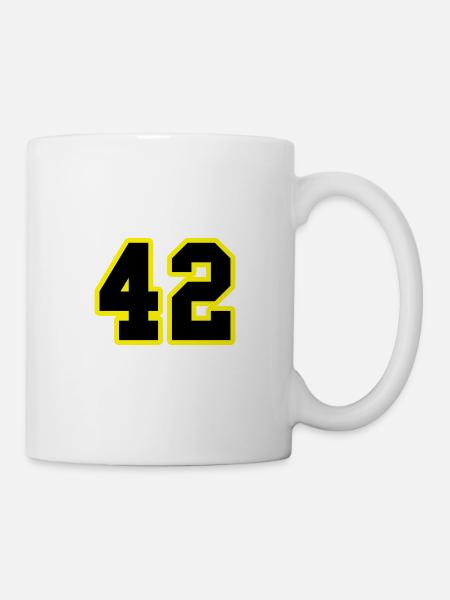 42 - Mug blanc - blanc