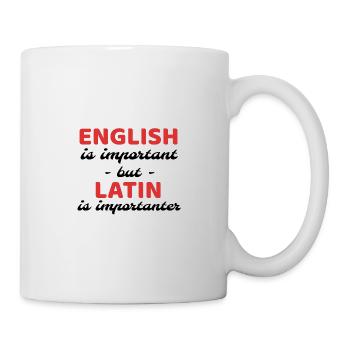 Latin Teacher Gift Idea Teacher Training School Language - Mug - white - Right