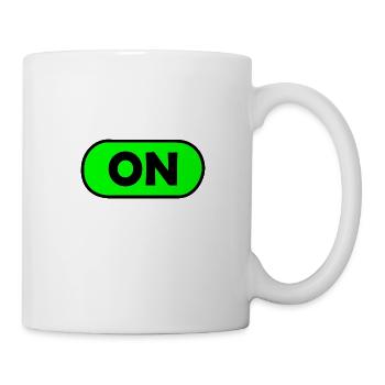 sur - Mug blanc - blanc - Droite