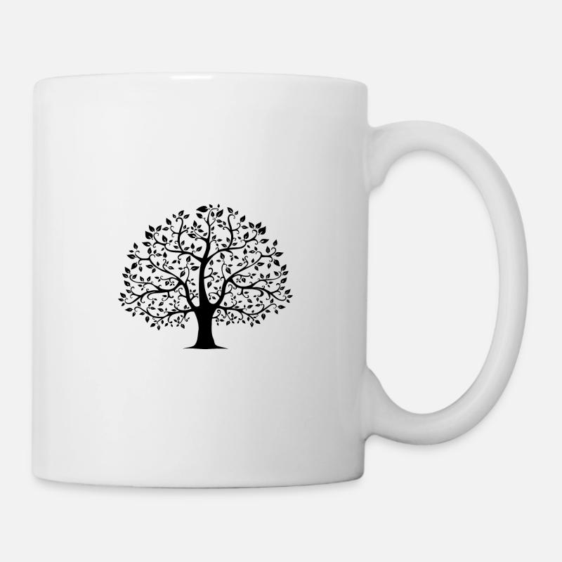 Baum - Tasse - Weiß