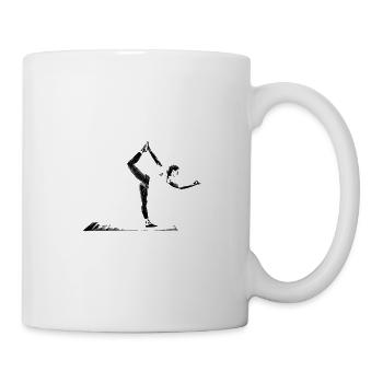 Yoga - Mug blanc - blanc - Droite