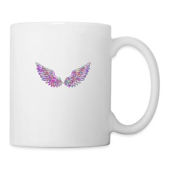 Engelsflügel Colour - Tasse - Weiß - Rechts