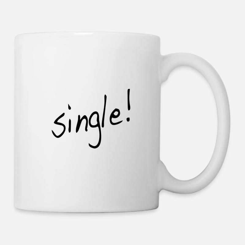 Single Statemanet - Mug blanc - blanc
