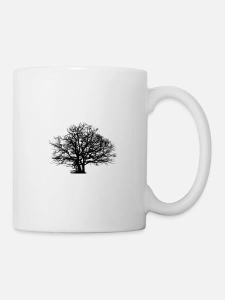Arbre sec - Mug blanc - blanc
