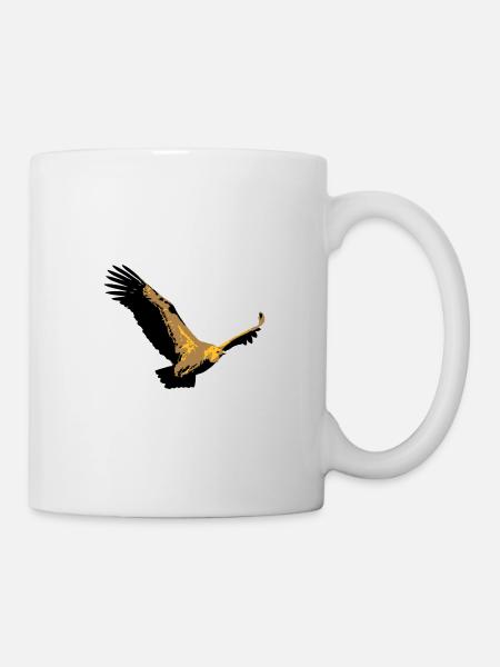 Vautour - Mug blanc - blanc